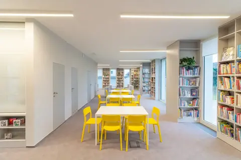 Chodov: Přestavba bývalé výrobny knedlíků na městskou knihovnu