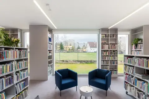 Chodov: Přestavba bývalé výrobny knedlíků na městskou knihovnu